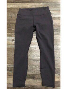 Fabletics Womens XL Gray Athletic Leggings Work Out Yoga Running